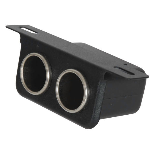 Under Dash Double Cigarette Lighter Socket