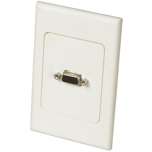 15 Pin VGA Socket Wall Plate