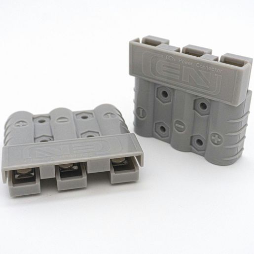 3 Pin High Current 50A Connector - Twin Pack