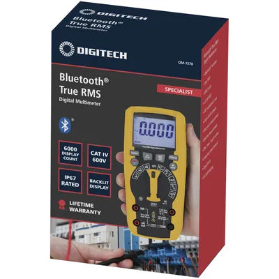 True RMS Digital Multimeter with Bluetooth® Connectivity