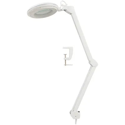 LED Illuminated Clamp Mount Magnifier