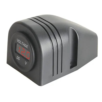 Panel/Surface Mount LED Voltmeter 5-30VDC