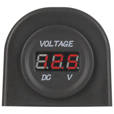 Panel/Surface Mount LED Voltmeter 5-30VDC