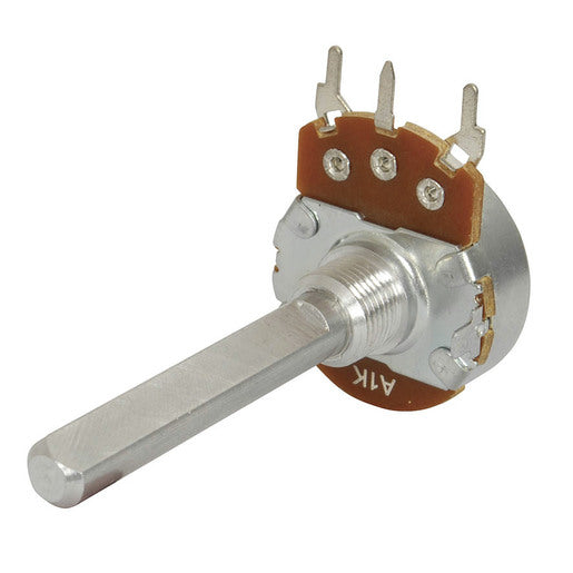 25k Ohm Logarithmic (A) Single Gang 24mm Potentiometer