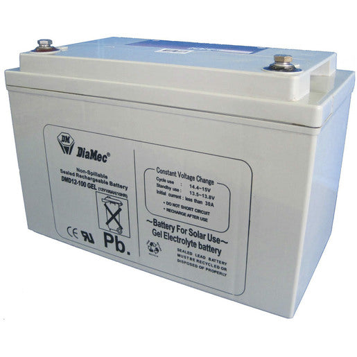 12V 100Ah Deep Cycle Gel Battery