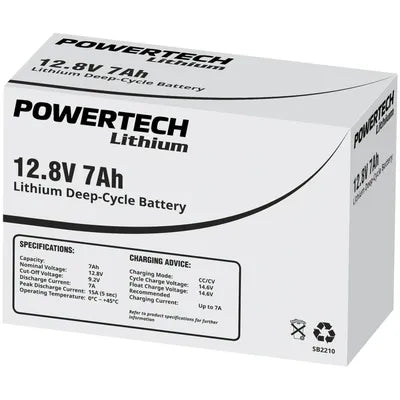 12.8V 7Ah Lithium Deep Cycle Battery