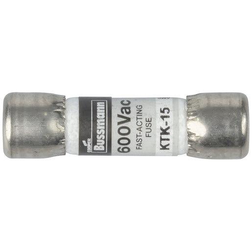 Fast Acting Cartridge Fuses - For use in Multimeters - 15A 600V