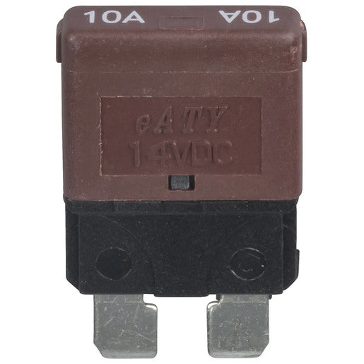 10A Auto Reset Standard Blade Circuit Breaker