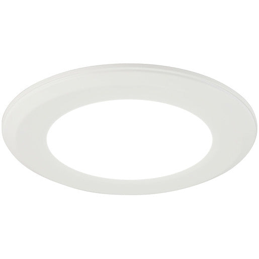 Ultra-Thin LED Panel Roof Light, 6W, 120mm, Cool White