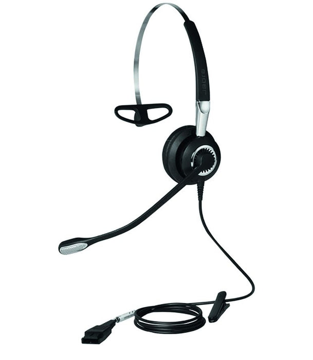 Jabra BIZ 2400 II Mono QD - 3 in 1 Mic. 72 UNCÂ  Corded Headset, Better Conversation, Better Sound, HD Voice, Coise-Cancelling