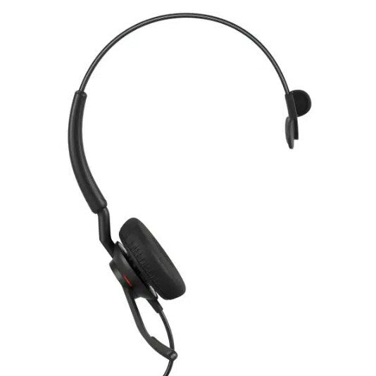 Jabra Engage 40 (Inline Link) MS Teams Mono USB-A Corded Headsets, Lightweight & sturdy, Double the mic, Busylight, Hearing Protection, Audio Quality