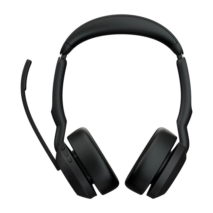 Jabra  Evolve2 55, USB C, Stereo, MS Teams, Active Noise Cancellation (ANC), Link 380 BluetoothÂ® Adapter ,30m Wireless Range, 18 Hours Battery Life