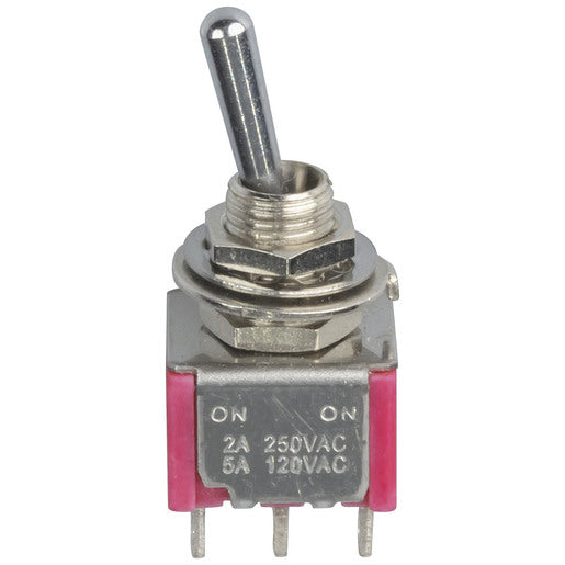 DPDT Miniature Toggle Switch - Solder Tag