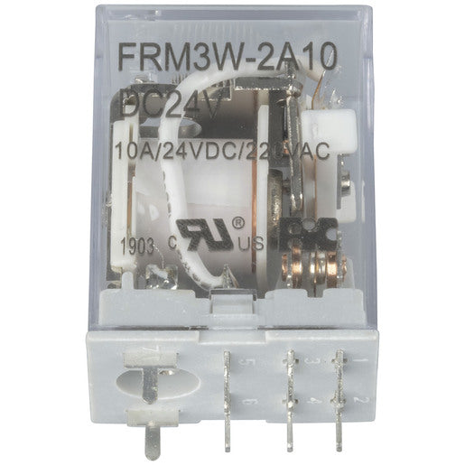 24VDC DPDT Relay - 10A 240VAC/24VDC Contacts