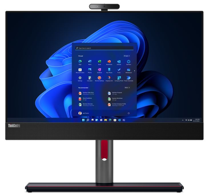 LENOVO ThinkCentre M90A AIO 23.8'/24' FHD Non-Touch Intel i5-12500 vPro 16GB 512GB SSD WIN10/11 Pro 3yrs Onsite Wty Webcam Speakers Mic Keyboard Mouse