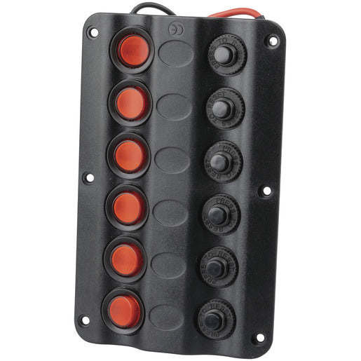 Marine Switch Panel with Circuit Breakers