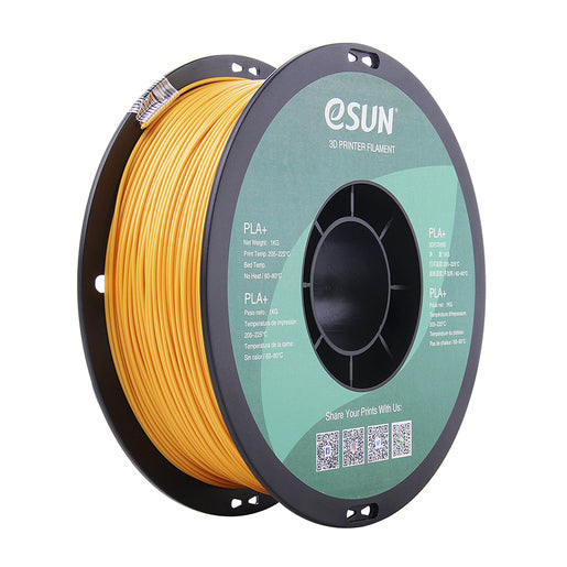 eSUN Gold PLA+ Filament 1kg 1.75mm