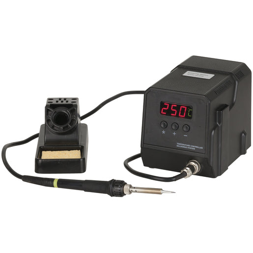 60W ESD Safe Soldering Station with LED Temperature Display