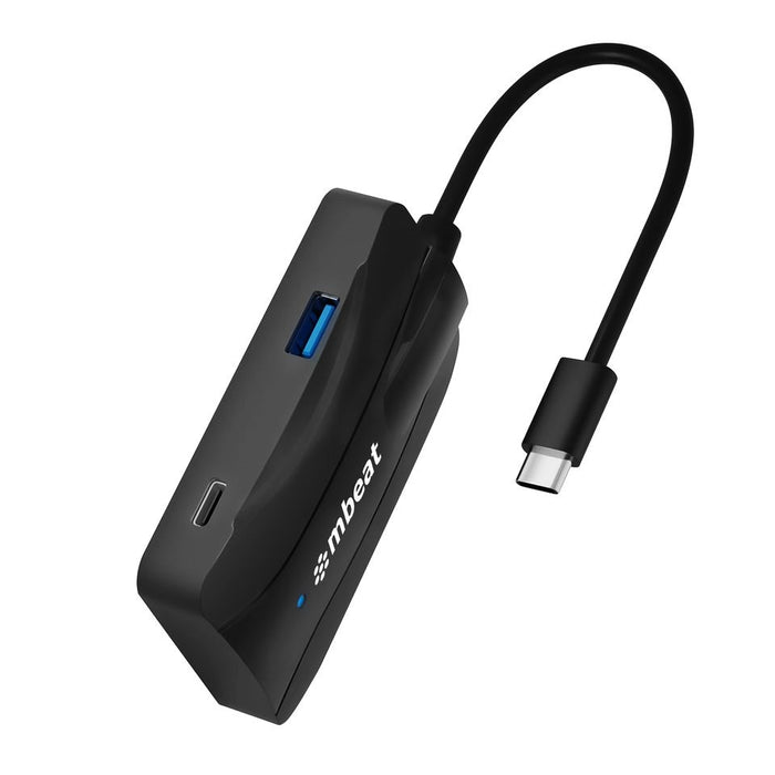 mbeatÂ® 4-Port 10Gbps USB-C 3.2 Gen2 Hub (2 USB-A & 2 USB-C)