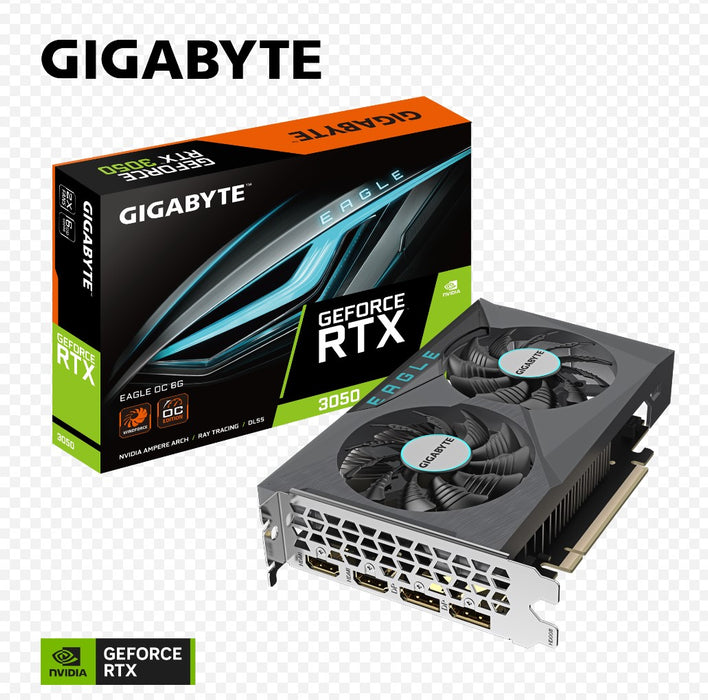 Gigabyte GeForce RTXâ„¢ 3050 EAGLE OC 6G