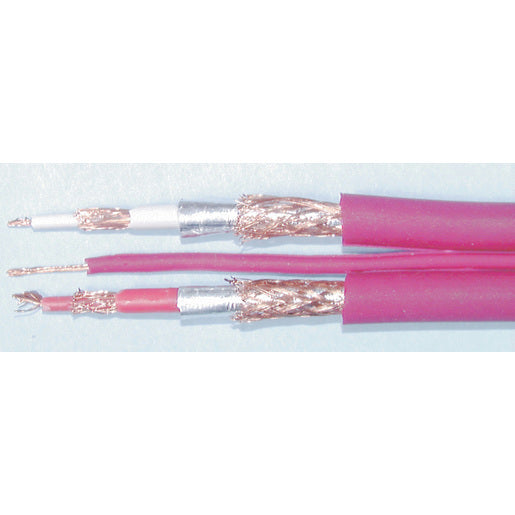 Fig.8 OFC Double Screened Cable + Central Lead Wire - Sold per metre