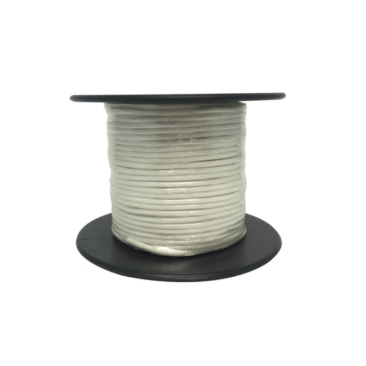 White Light Duty Hook-up Wire - 25m