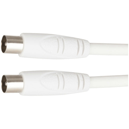 TV Coaxial Plug to TV Coaxial Plug Cable - 1.5m