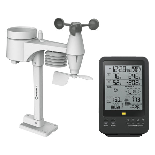 Digital Weather Station with Monochrome Display