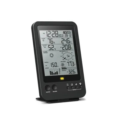 Digital Weather Station with Monochrome Display