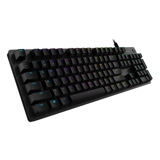 LogitechÂ® G512 Carbon LIGHTSYNC RGB Mechanical Gaming Keyboard with GX Brown Switches