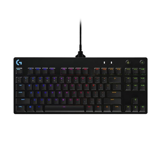 LogitechÂ® G PRO Gaming Mechanical Keyboard with GX Blue Switches