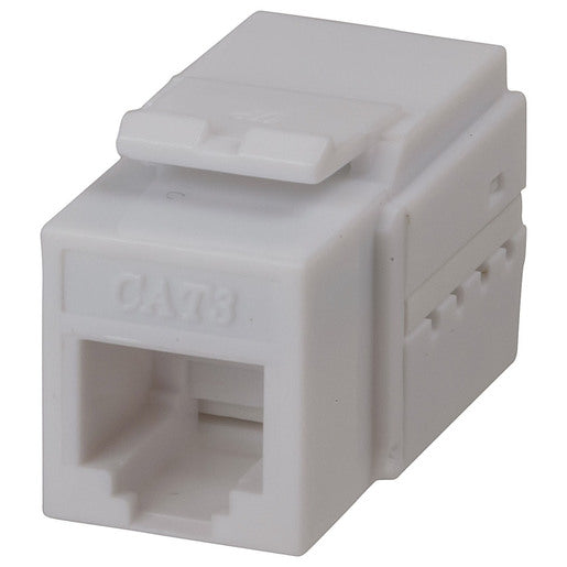 RJ12 Socket 6P6C Keystone Jack - White