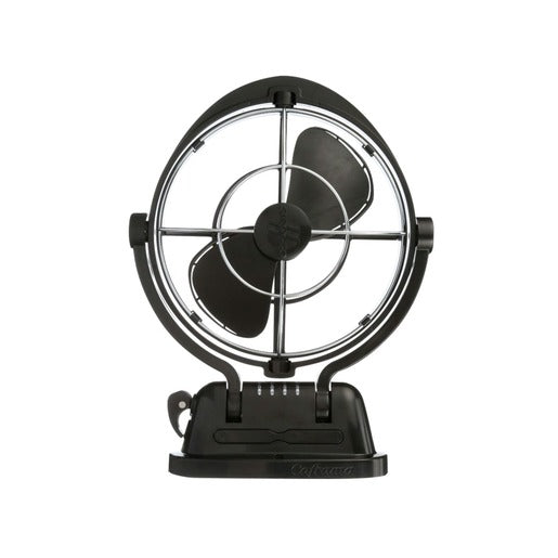 Sirocco 12-24VDC Gimbal Fan 7" Three Speed Black