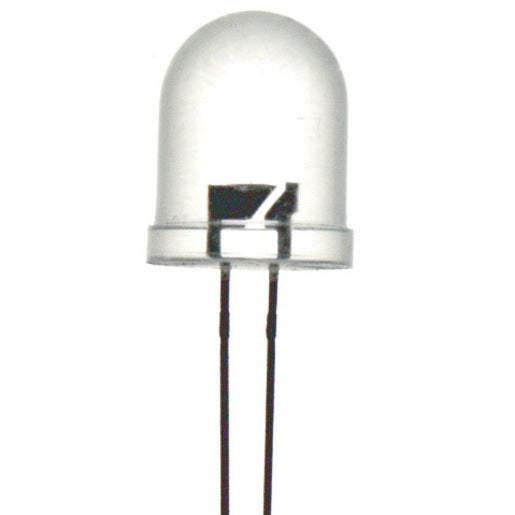 White 5mm LED 7000mcd Round Clear