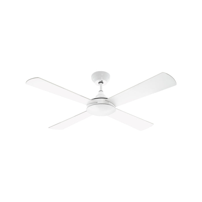 Arlec 130cm White Blades Grid Connect Smart Boston II Ceiling Fan