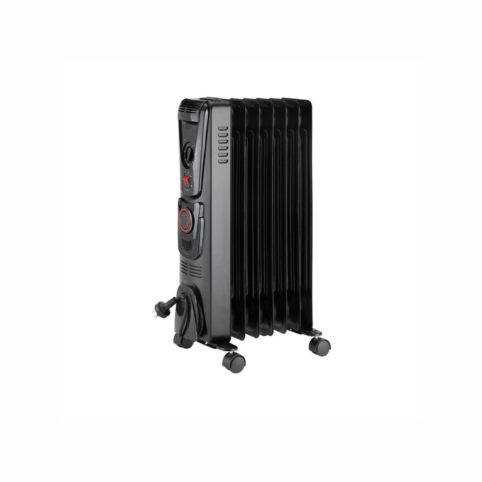 Arlec 1500W 7 Fin Oil Heater With 24Hr Timer