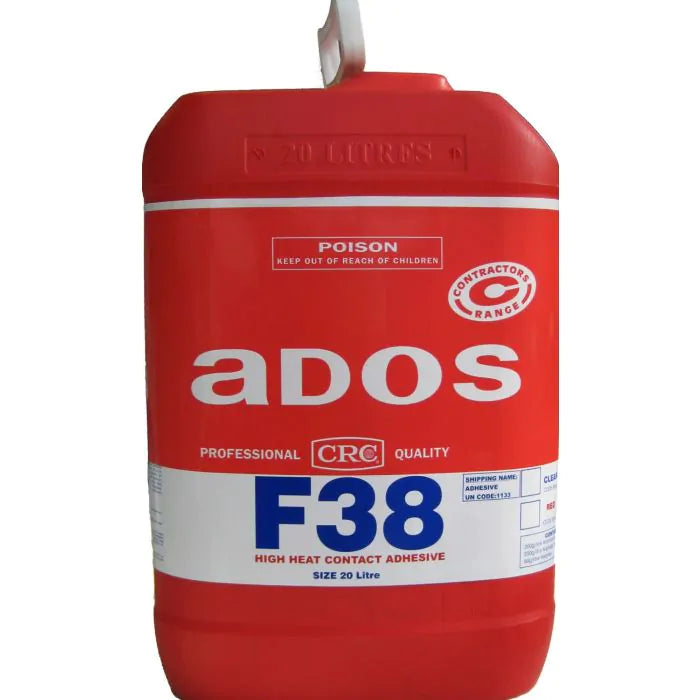 ADOS F38 Clear High Heat Contact Adhesive 20L