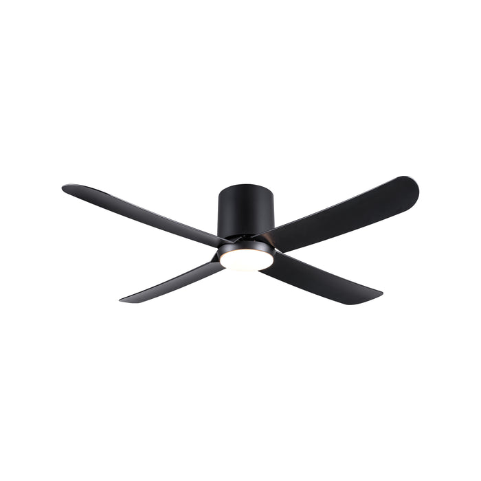 Arlec 120cm Matte Black Hugger 4 Blade AC Ceiling Fan