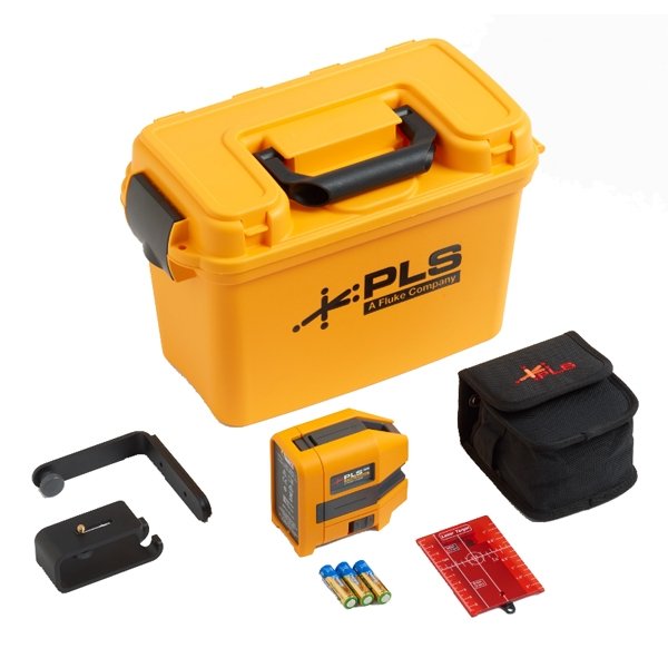 Fluke PLS 3R 3-Point Red Laser Level Kit