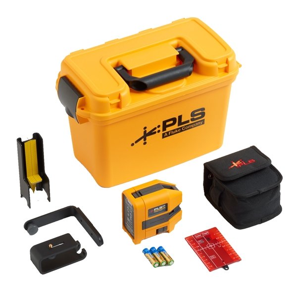 Fluke PLS 5R 5-Point Red Laser Level Kit