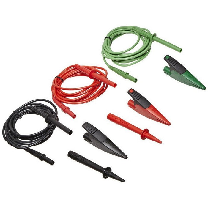 Fluke Test Lead Set With Alligator Clips Red/