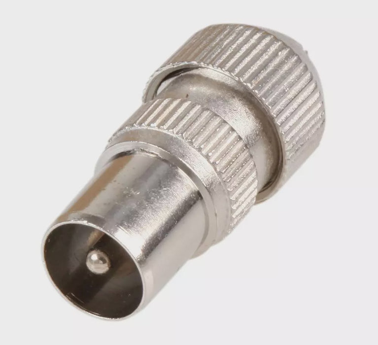 TV Aerial RF Male Metal Plug