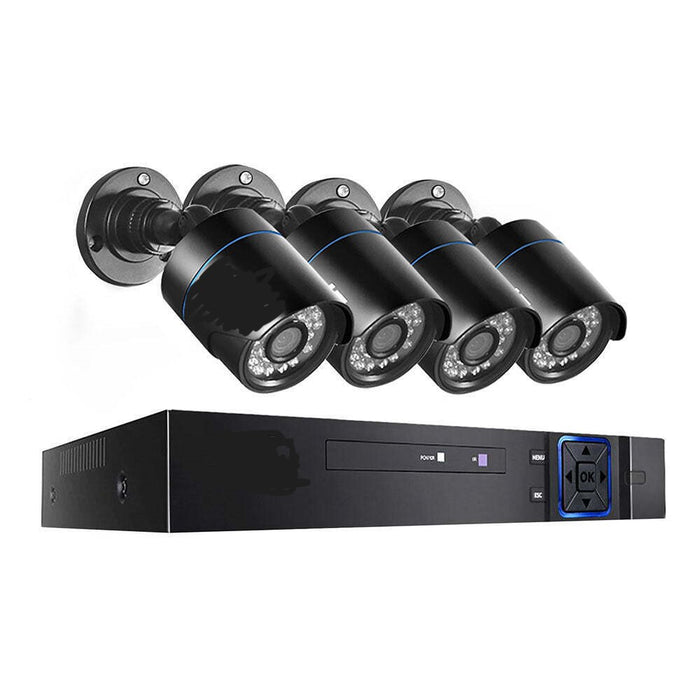 DVR 8 Channel with 4 Cameras 1080p with 1TB Hard Drive